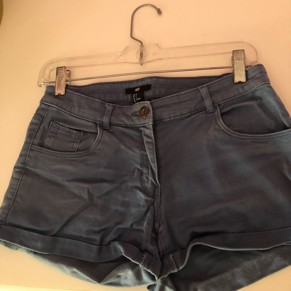 Blue H&M jean shorts
